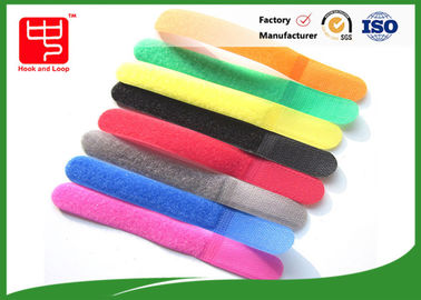 100% Nylon Water resistance Releasable Cable Ties , Colorful  Tape