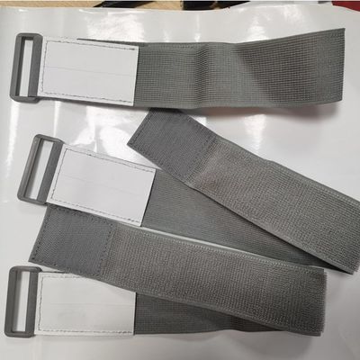 50 mm Γκρίζα πλαστική μαντήλα ελαστική γάντζο βρόχο ιατρικές ταινίες για προστατευτικό εξοπλισμό