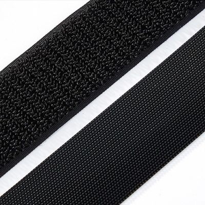 Ελαστική ταινία Hook and Loop κατά παραγγελία 25 ή 50 γιάρδες ανά ρολό Ελαστική ταινία στερέωσης σχεδιασμένη για υφάσματα και ενδύματα